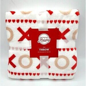 Valentine's XOXO Throw Blanket